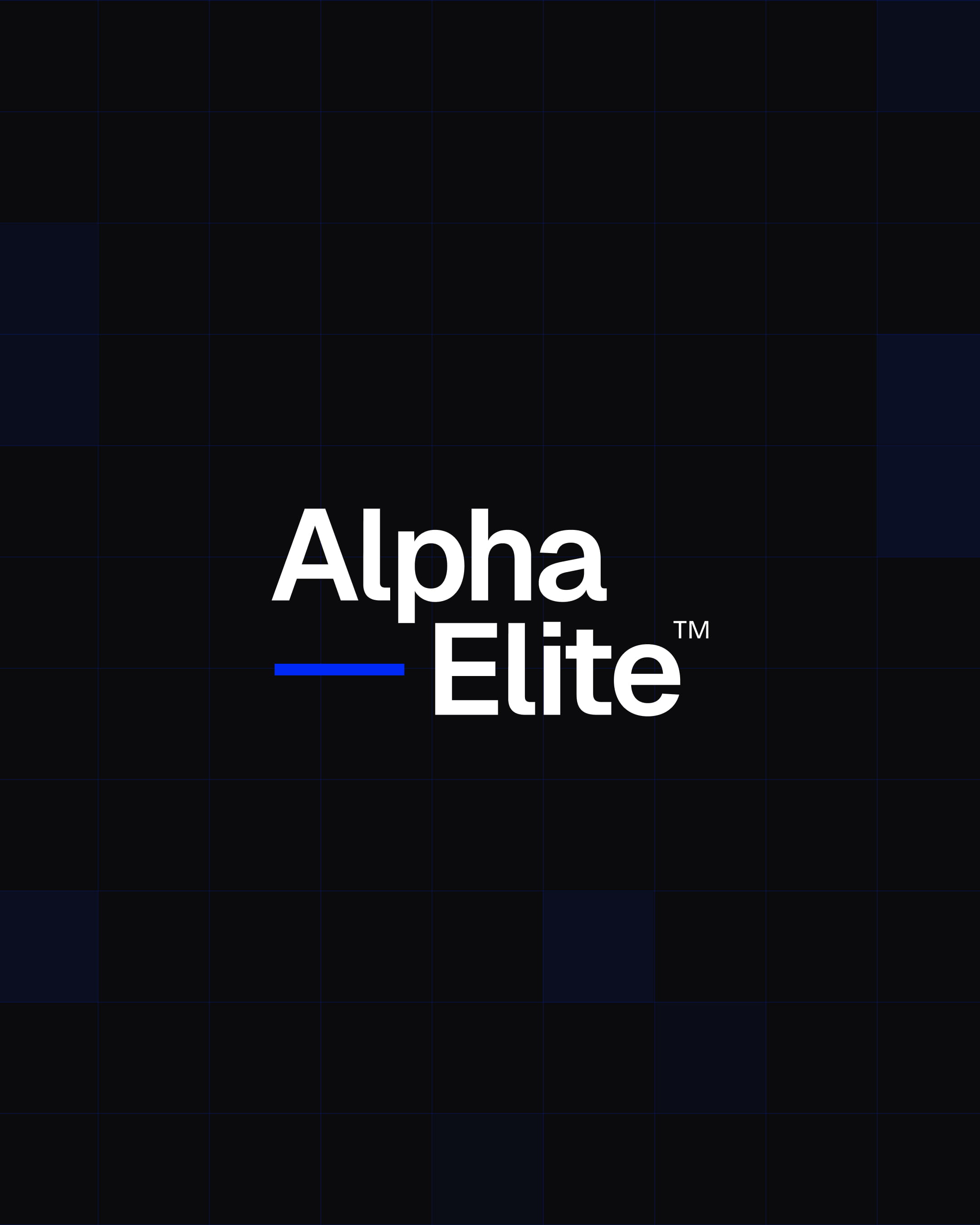 Alpha Elite logo design