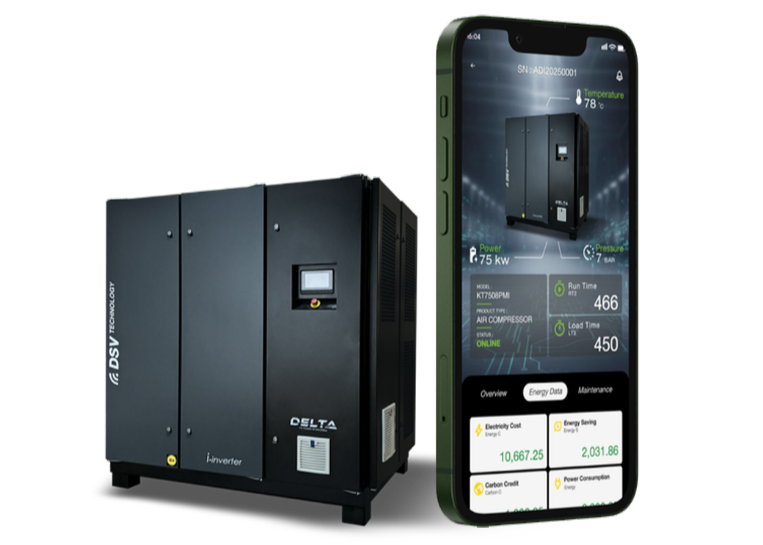 DSV (Delta Smart Vision) ระบบ loT (lnternet of Things) เจ้าแรกมในไทย | Delta Air Compressor 