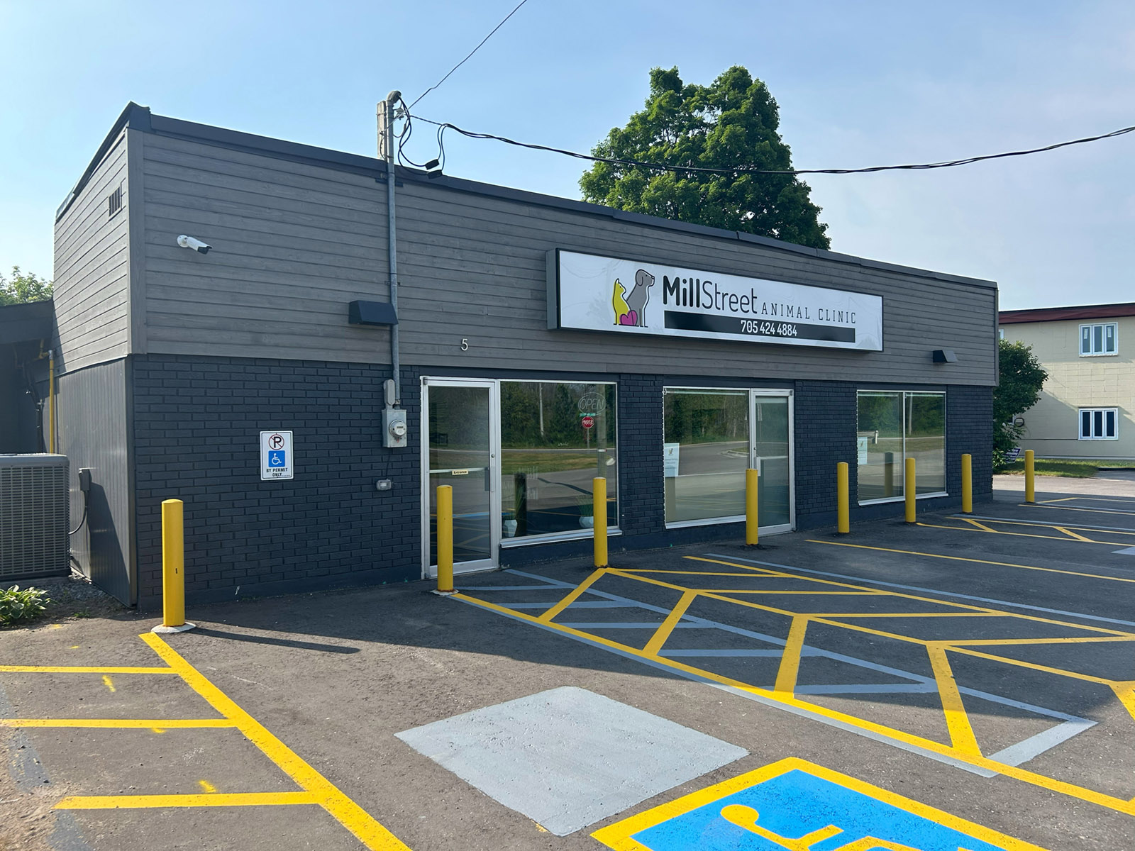 Outside view of the clinic