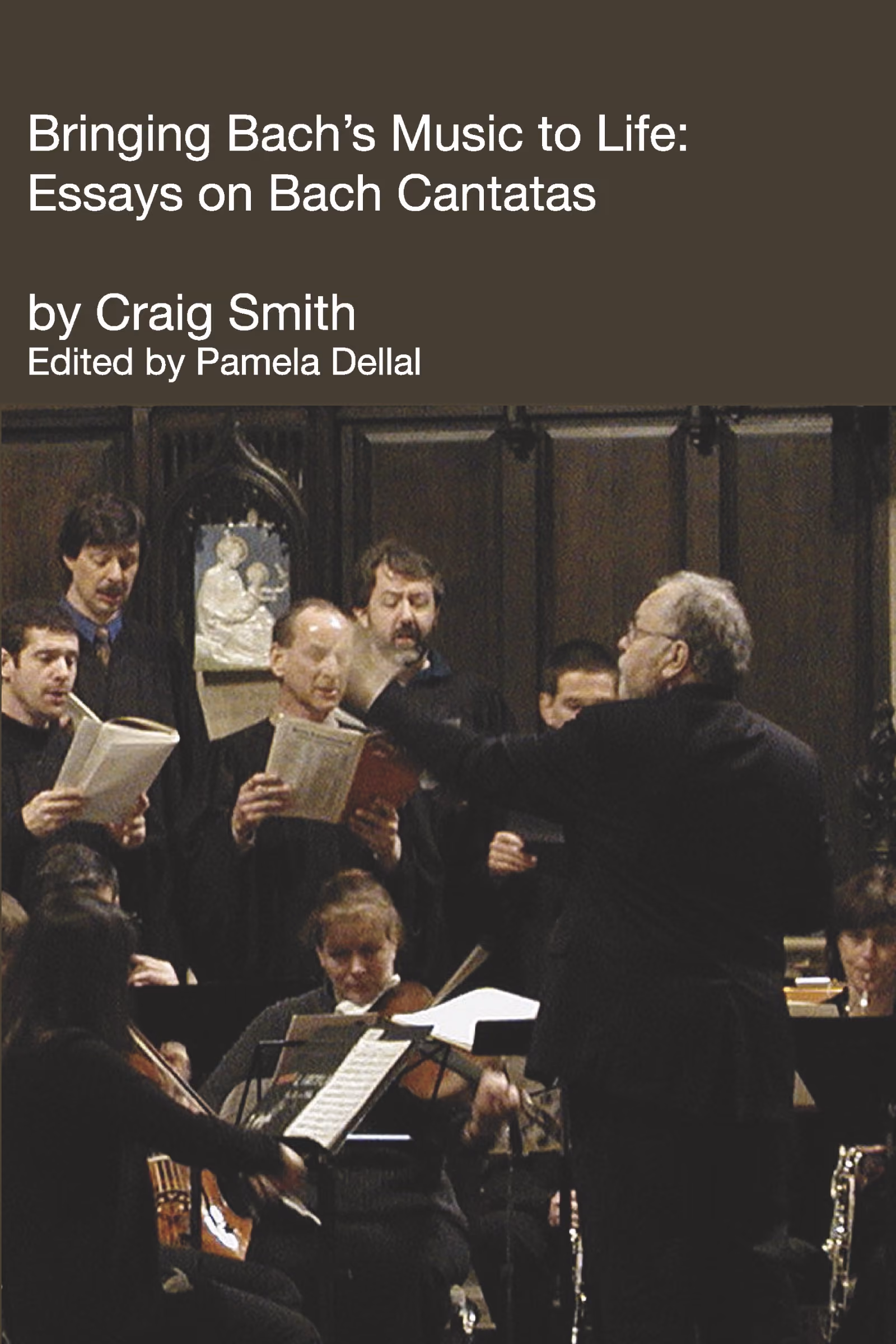 A cover of a book on Bach