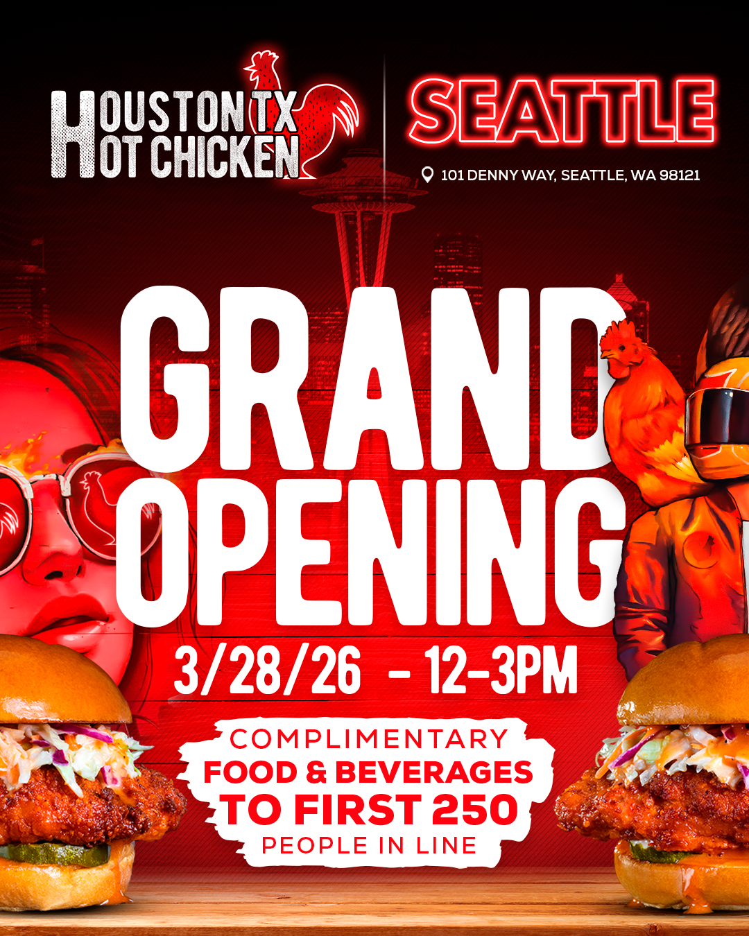 WA - Seattle - Denny Way - Grand Opening