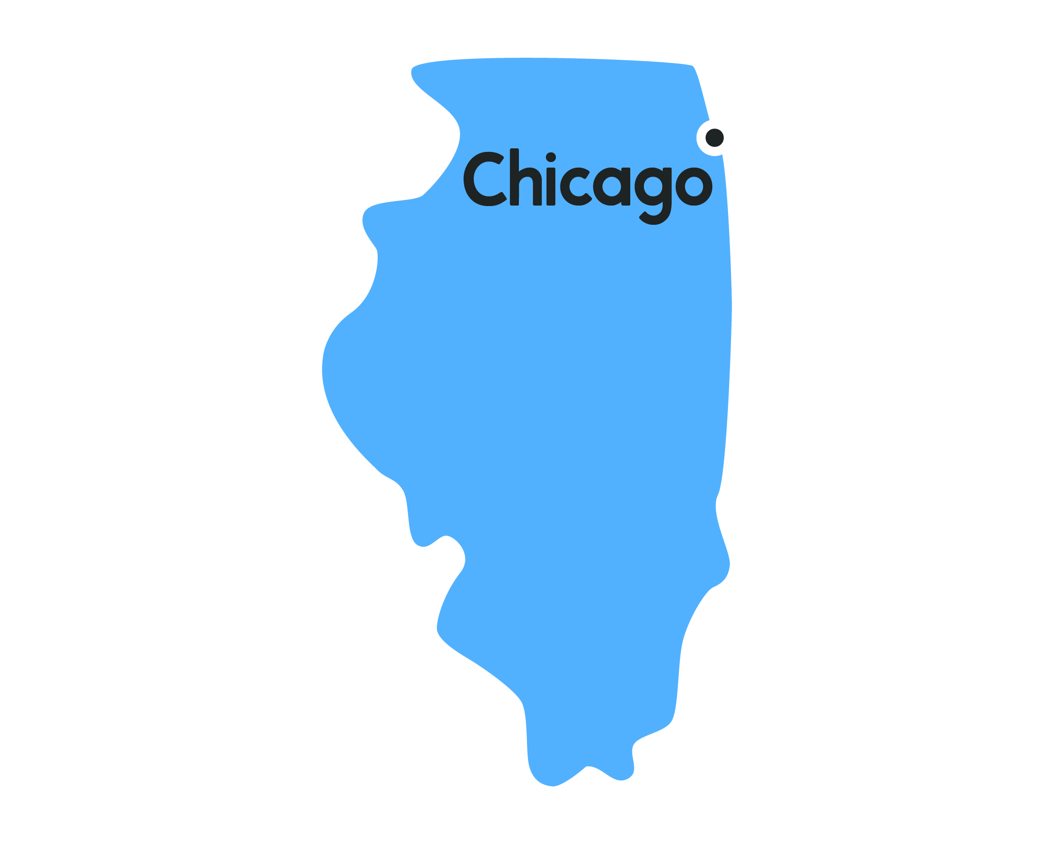 Map of Illinois