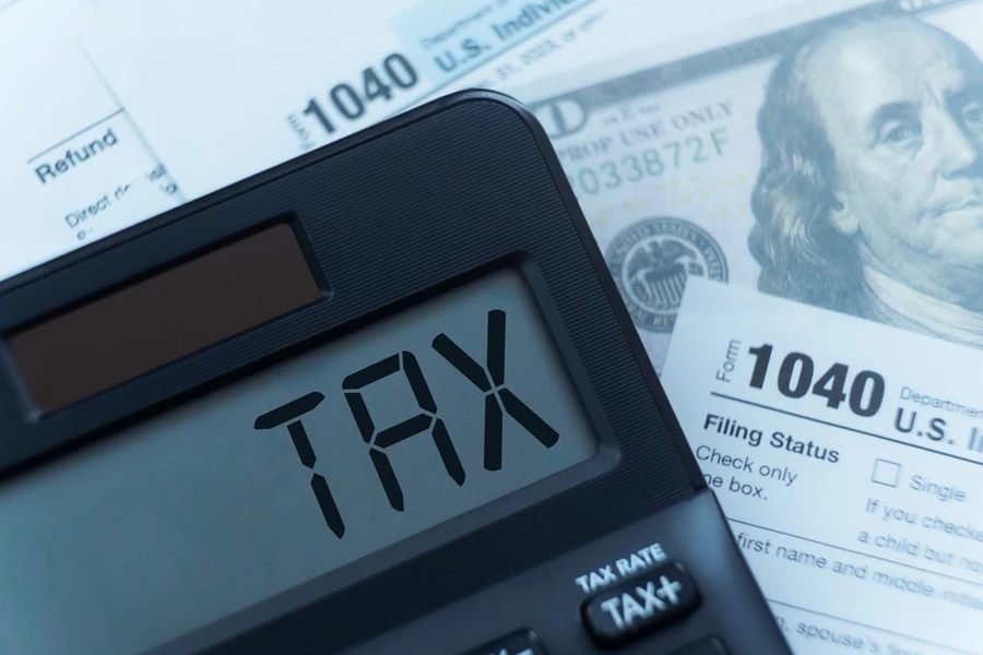 Tax on calculator