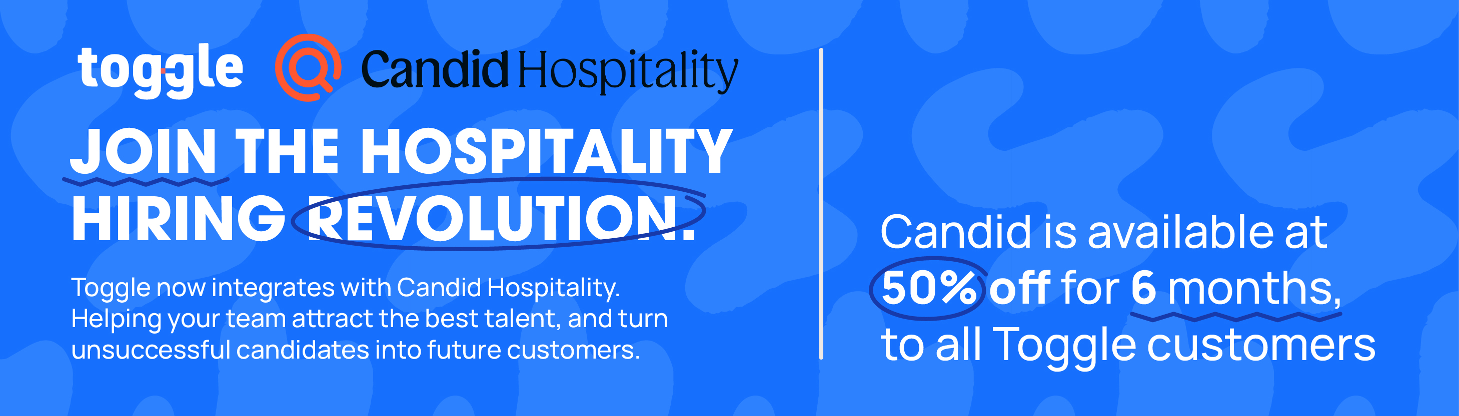 Toggle and Candid Partner to Improve Hospitality Hiring