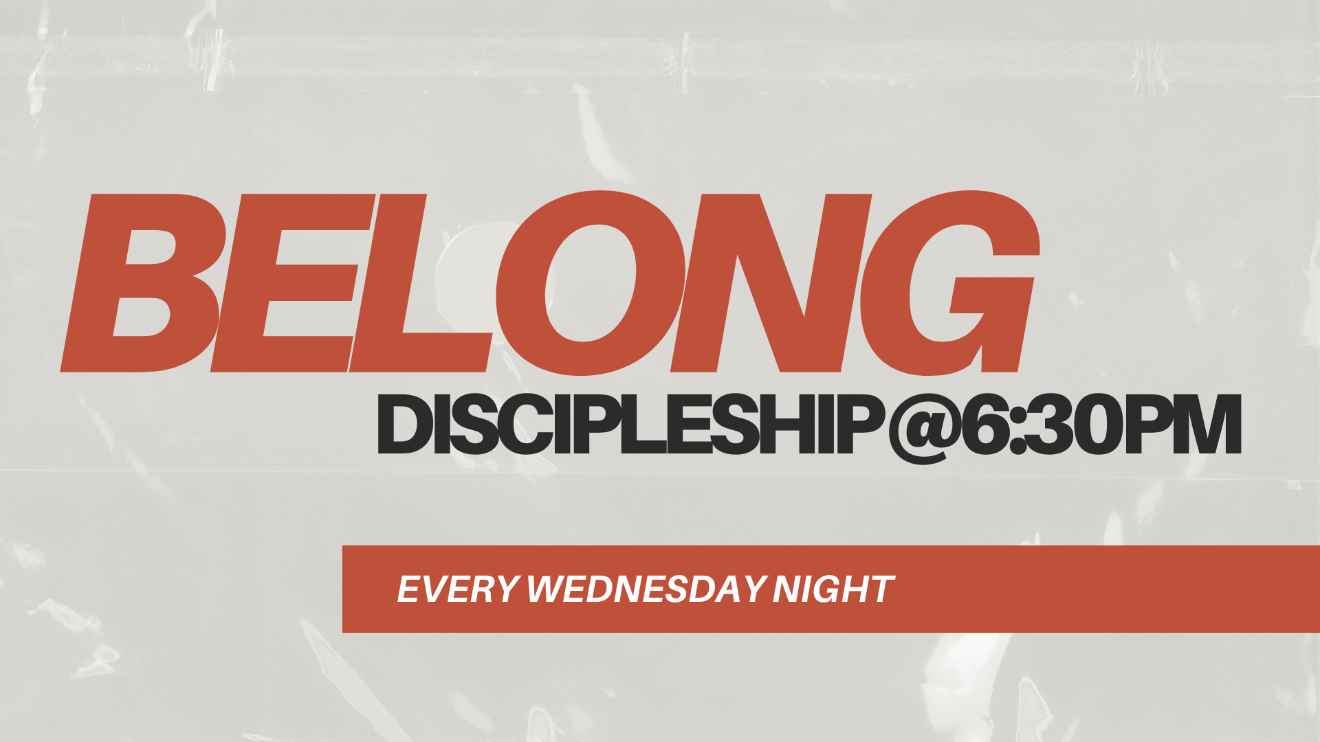Belong - Wednesdays