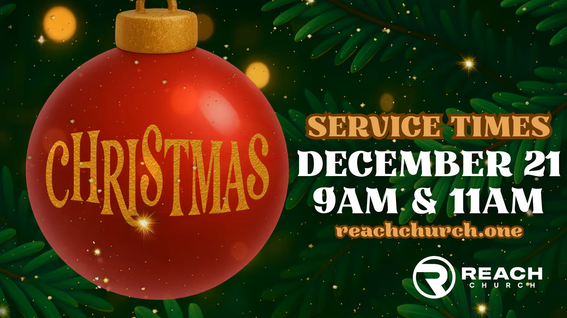 Christmas Services at Reach Church