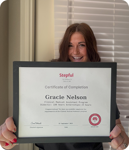 Stepful Dental Assistant program card"