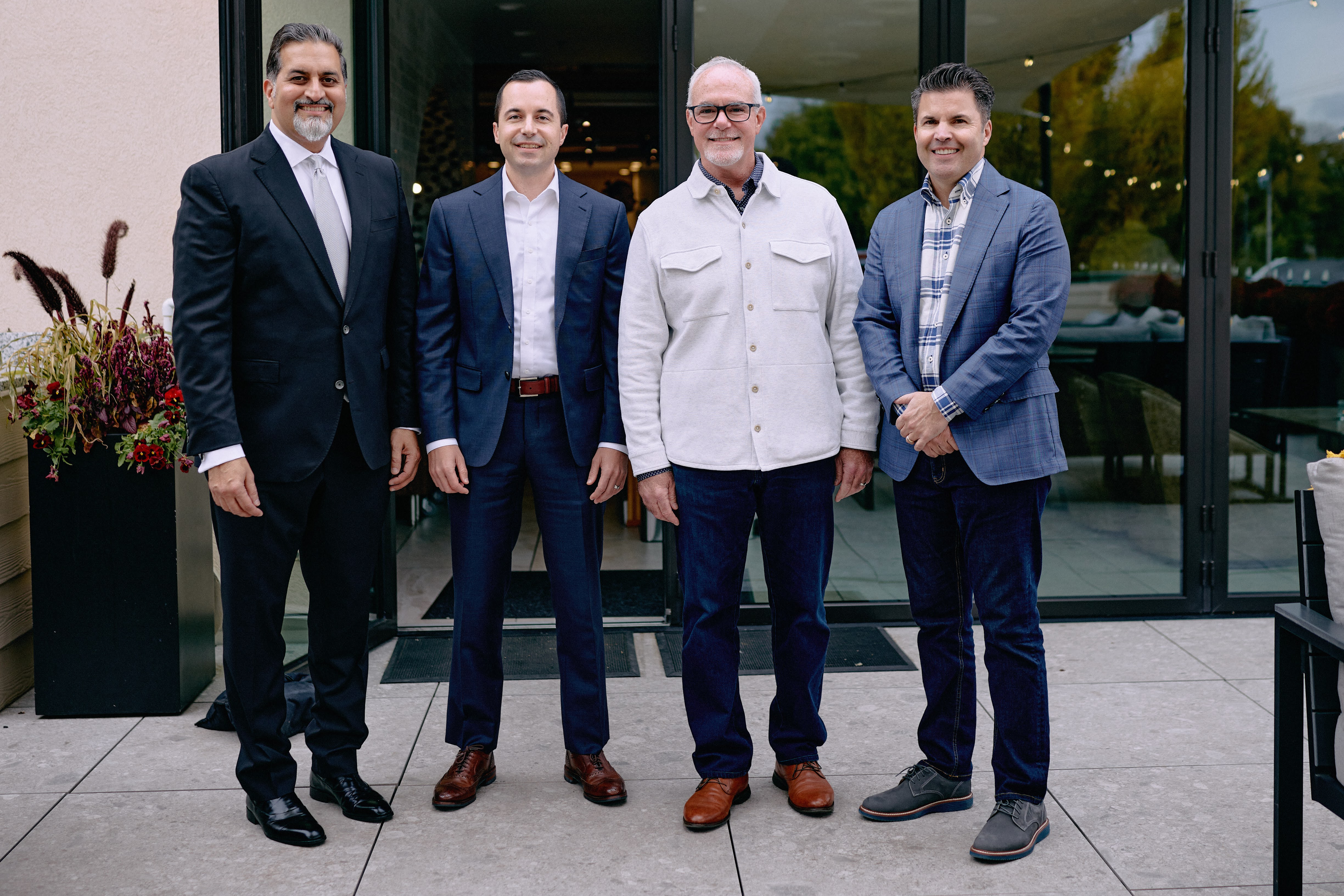 Rajat Relan, Ylan Kazi, Tim Deutsch, and Rich DeMarco