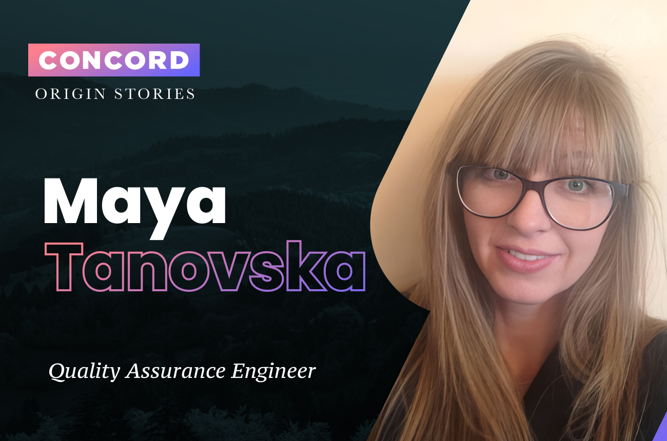 Concord Origin Story: Maya Tanovska