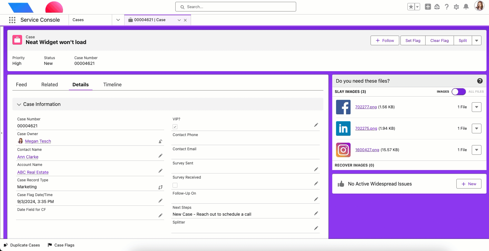 An animation of File Slayer by Vicasso removing unnecessary files from Salesforce.