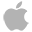 Apple logo icon