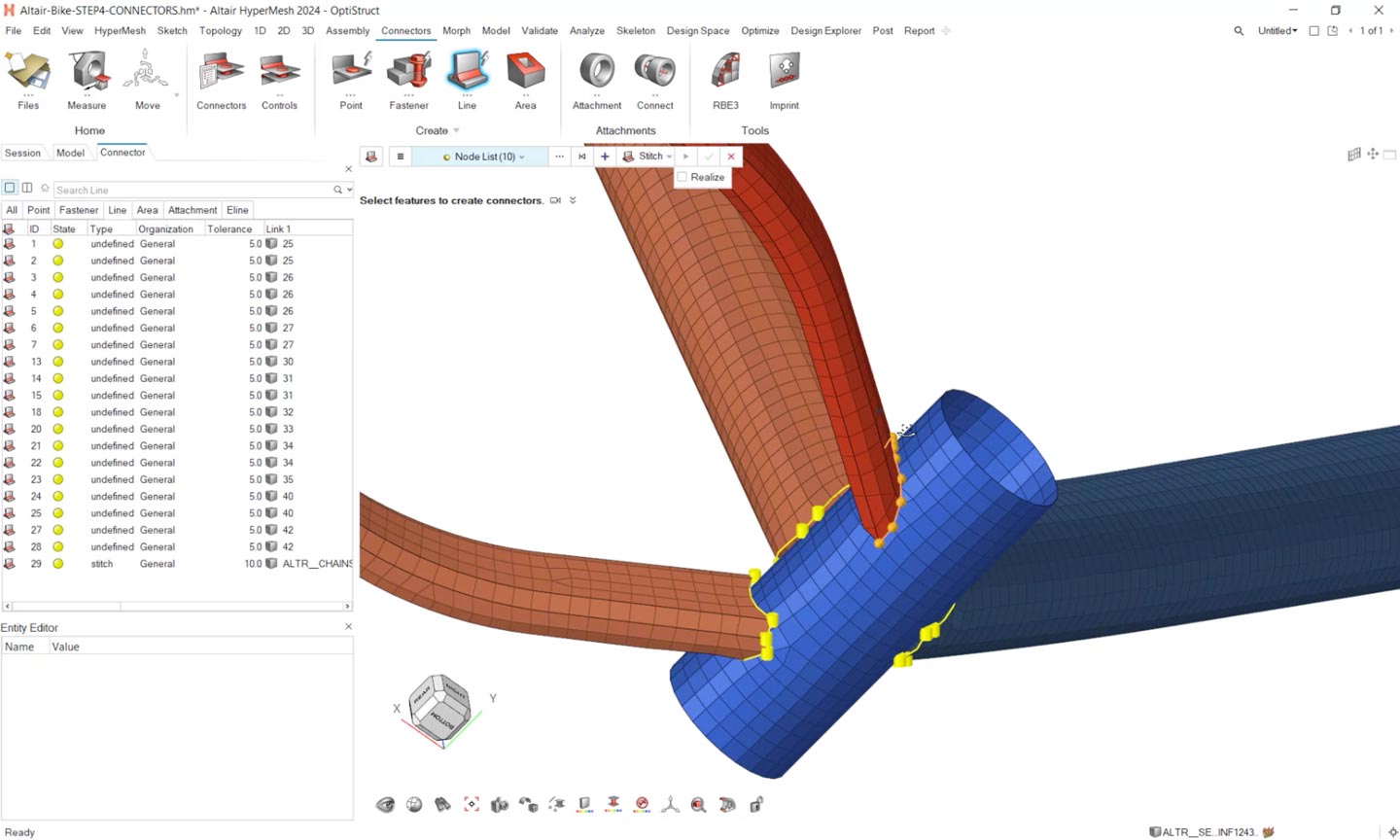 Курс обучения Altair HyperMesh (HyperWorks)