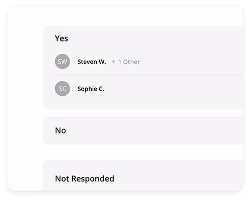 yes or no response image