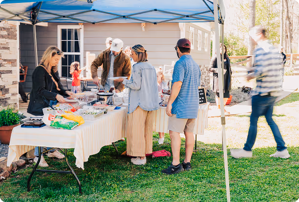 food cart on ground