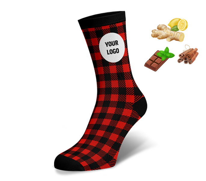 Scented Crew Dress Cotton Socks 