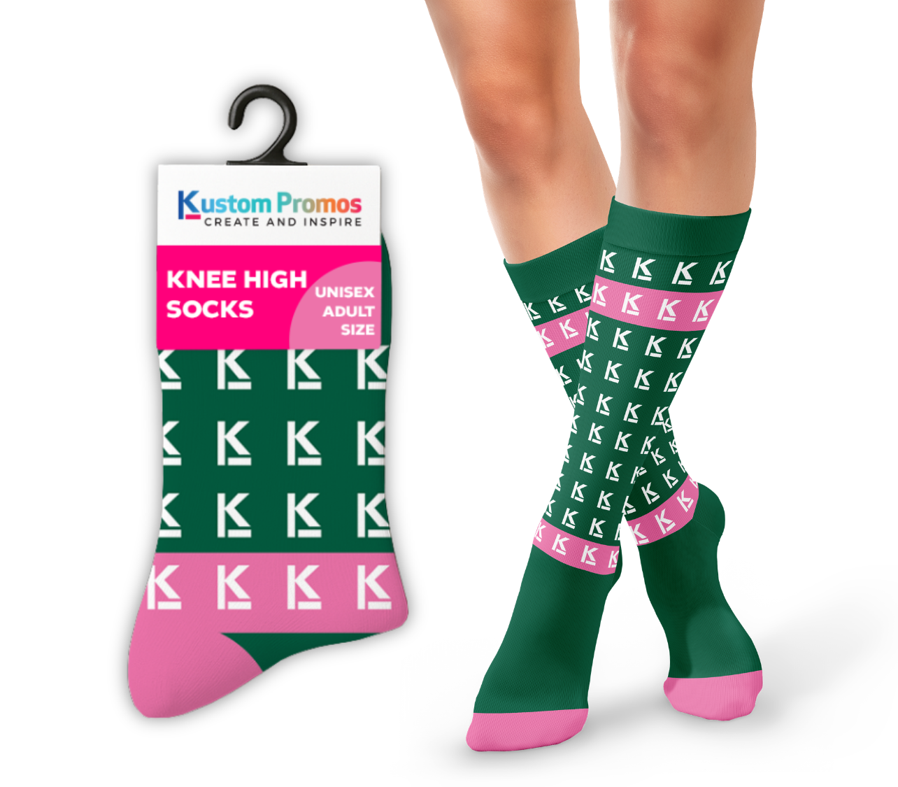 Knee High Organic Cotton Socks