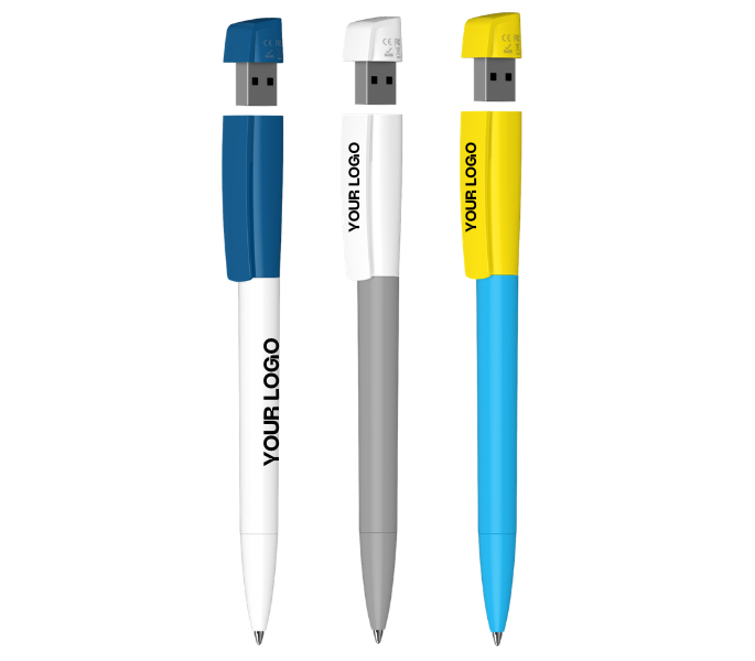 Munich Plastic Pen with USD Drive