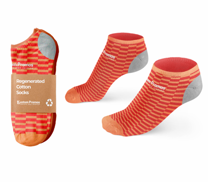 Regenerated Cotton Ankle Sports Socks