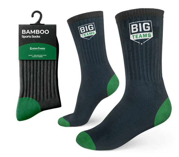 Bamboo Sports Crew Socks