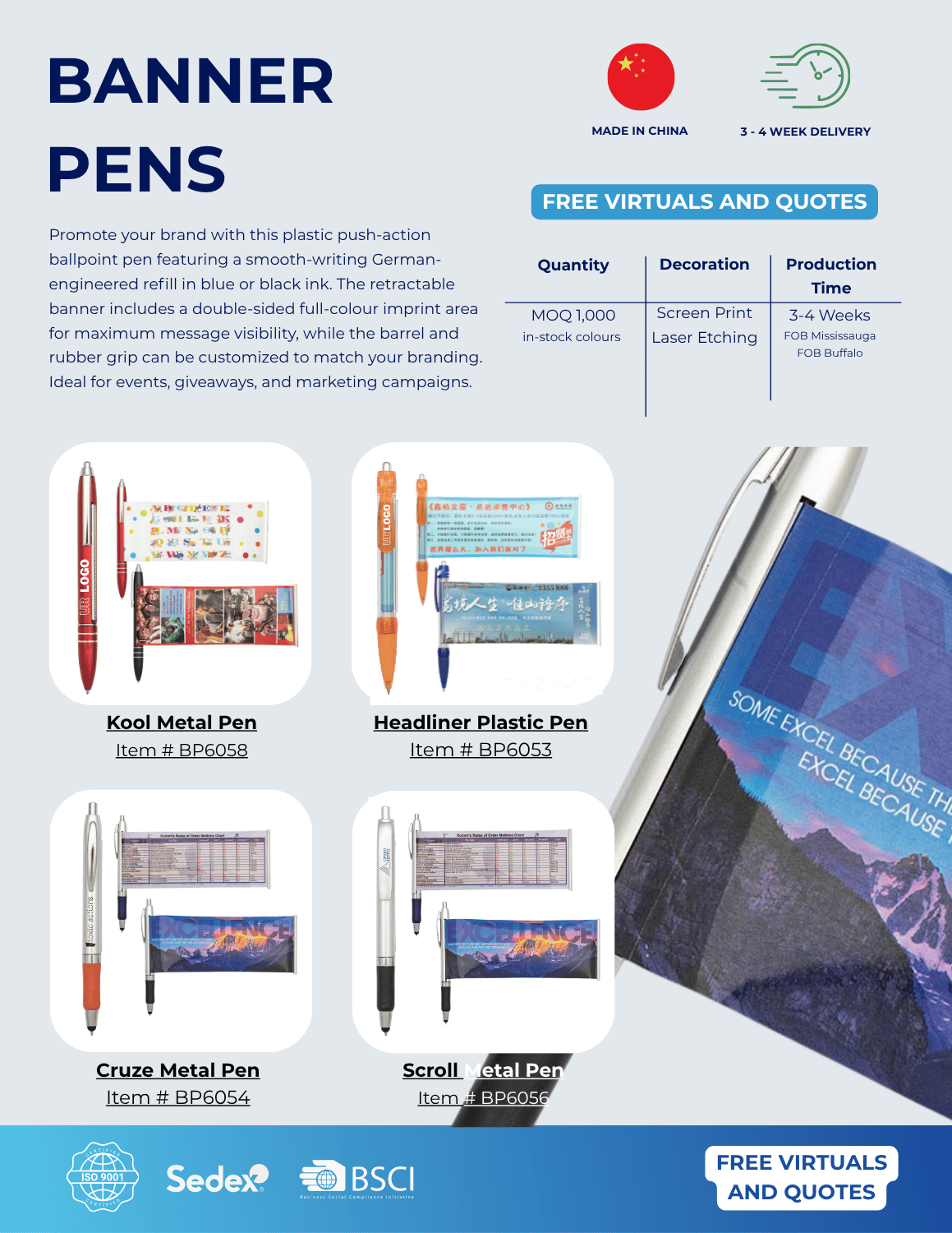 Banner Pens Flyer