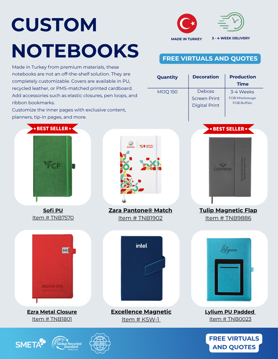 Turkish Notebooks Flyer (2 pages)