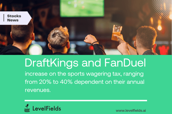Illinois tax hike hits sports betting stocks hard.