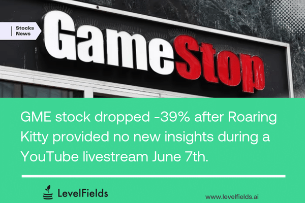 GameStop Reports Earnings: Stock Falls 39.4% Amidst Stock Sales