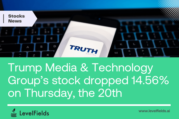 Trump Media Stock Drops 14.56% Following SEC Registration Announcement