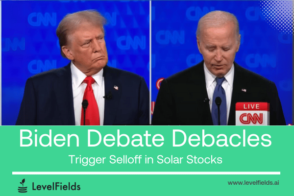 Solar Stocks Dive Amid Speculation on Biden's Nomination