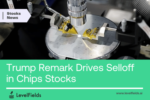 Trump's Taiwan comment sparks semiconductor selloff; SMH falls 10%.