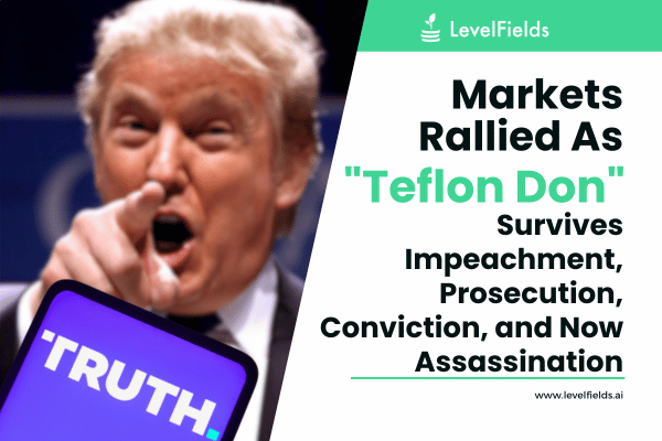 Stocks Hit Record Highs After Trump Survives Assassination Attempt; DJT Jumps 30%