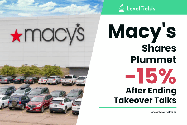 Macy's Stock Hits Seven-Month Low After Ending Arkhouse Takeover Talks