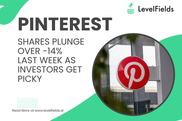 Pinterest Shares Plunge 14% After Q3 Revenue Forecast Falls Short