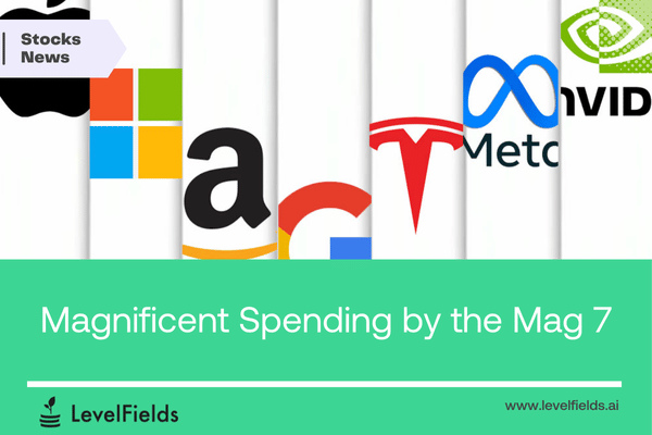 Record $44B capital expenditure by Magnificent 7 in Q2 2024, driven by AI growth.