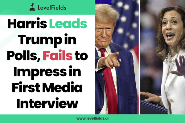 Harris struggles with policy clarity, yet holds polling lead among registered and likely voters.