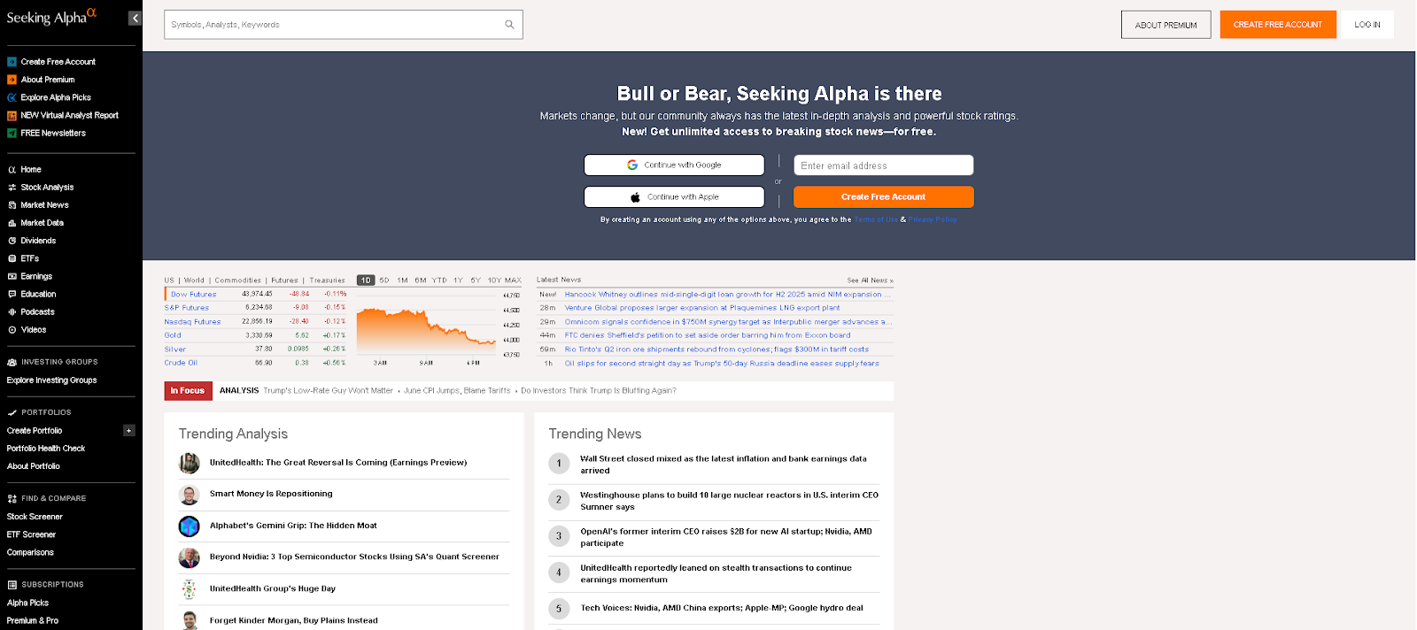 Seeking Alpha Premium