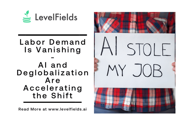 AI replaces foreign labor amid tariffs, signaling a shift toward cost-cutting automation across U.S. industries.