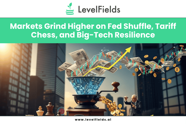 U.S. stocks gained in early August as Fed shifts, tariff updates, and big-tech capex drove market resilience.
