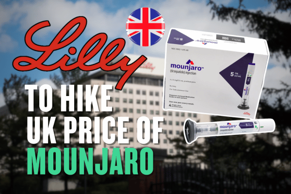 Eli Lilly will raise UK Mounjaro prices up to 170% for private patients, aligning with European markets.