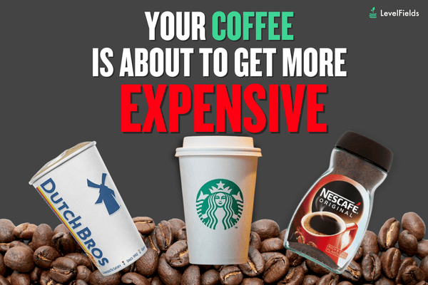 Coffee prices have surged past $4 a pound, driven by drought in Brazil, weak harvests in Vietnam, and a new 50% U.S. tariff. Dutch Bros, Nestlé, and Starbucks are each taking different strategies to weather the squeeze.