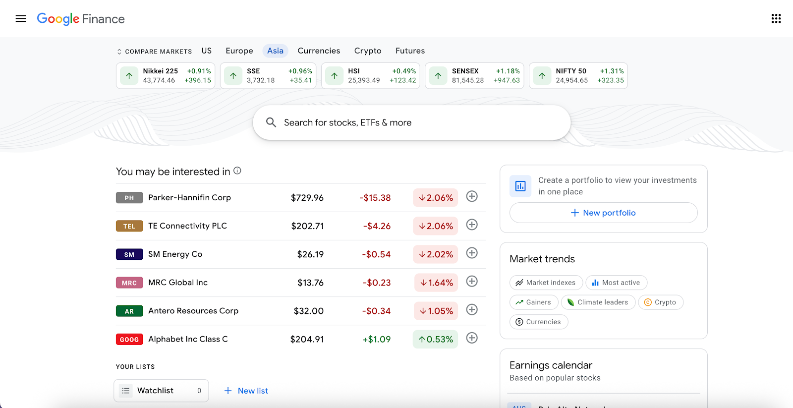 Google Finance
