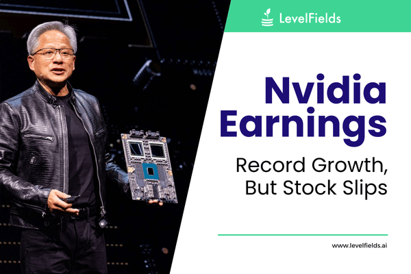 Nvidia crushed earnings with $46.7B revenue and a $60B buyback, but shares slid as investors question AI capex momentum.