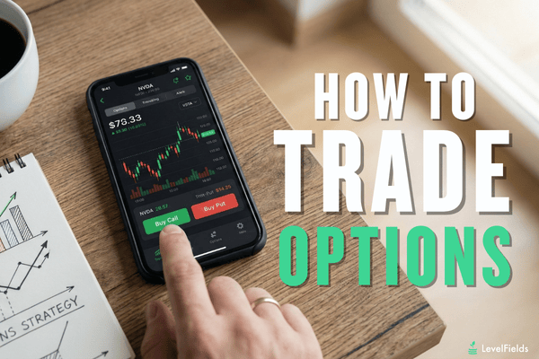 Beginner-friendly options trading guide explaining calls, puts, strategies, and platforms.