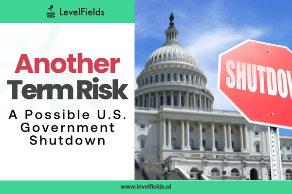 Washington funding delays raise shutdown odds, pressuring cyclicals, energy, and financials, while defensives and mega-cap tech remain comparatively resilient.