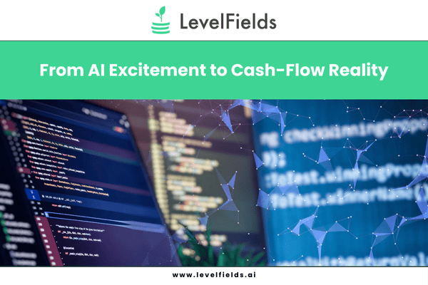AI driven tech stocks face pressure as massive data center spending reduces near term profits and shifts investor focus toward cash generating companies.