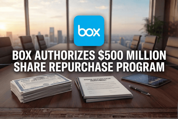 Share repurchase boosts BOX as buyback signals confidence in cash flow and profitability
