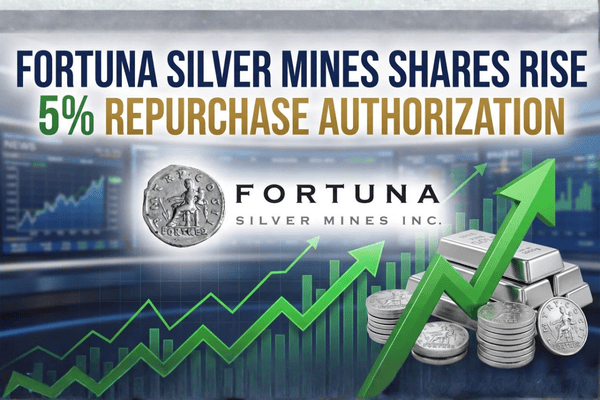 Fortuna Silver stock rises after 5% buyback approval, signaling undervaluation as investors track gold, silver prices, and execution pace.