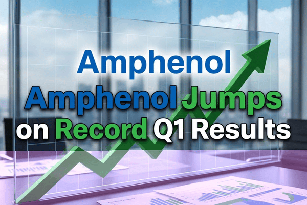Amphenol reports record earnings as revenue and profits surge, driven by strong demand across key industries.