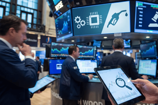 AI investment, Fed uncertainty, and energy shocks drive selective market gains as earnings expectations rise.