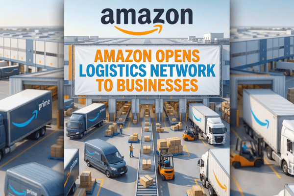 Amazon Supply Chain Services gives companies access to its logistics network, expanding reach beyond its marketplace sellers.